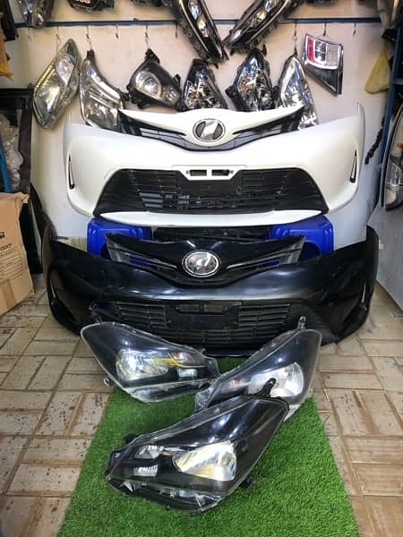 vitz spider 2015 bumper 4