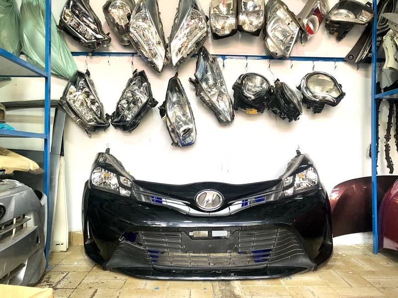 vitz spider 2015 bumper 11