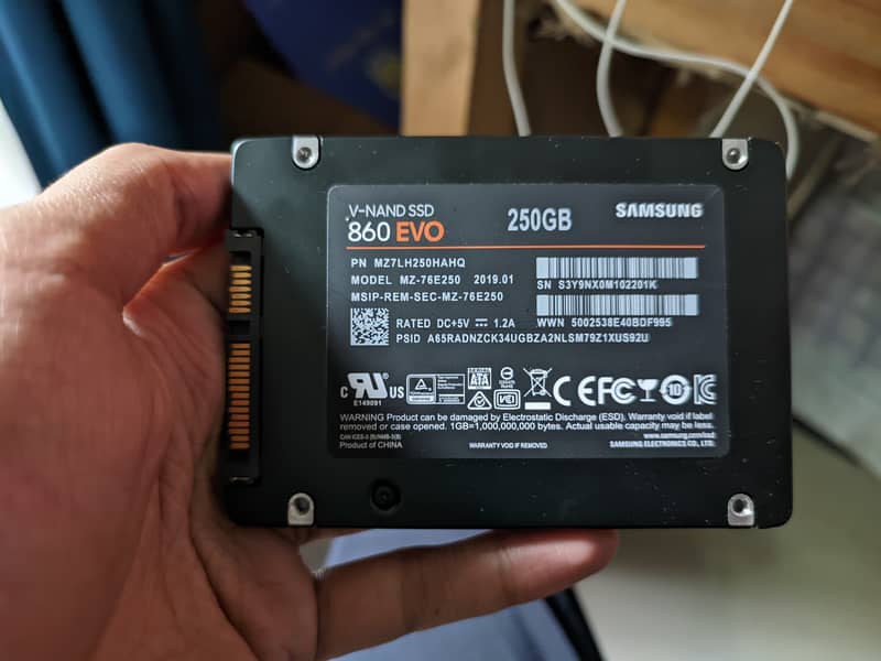 Samsung SSD 860 EVO 250 GB 1