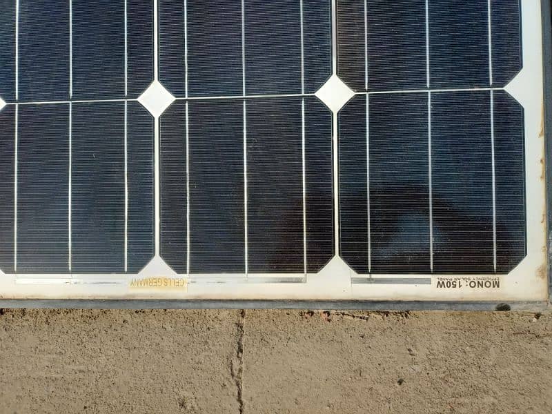 Cell German 150 Watt Solar Plates (Original) 5