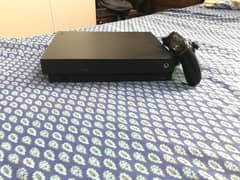 Xbox one X with box and original  controller