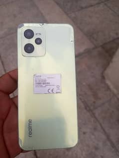 Realme C35 4/128 with box charger minor back break