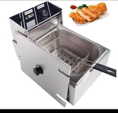 Single Electric 6L Commercial Deep Fryer Electric Frying Machine 0