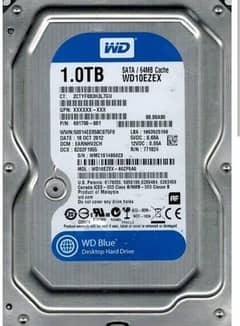 1 Tb (WD)  hard drive 0