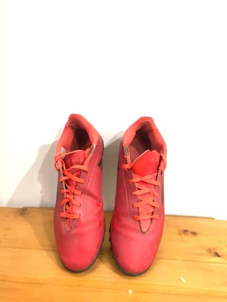 Red Predator X Original Adidas football shoes 3
