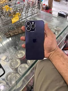 Iphone 14 Pro Max with Box Available. . 128GB,99% Health,Condition 10/10 0