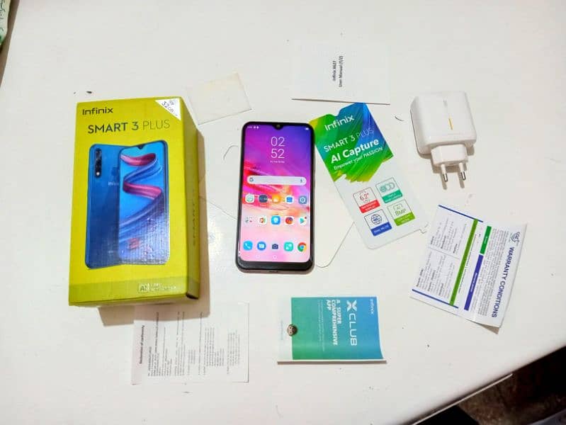 INFINIX SMART 3 PLUS WITH BOX 9.5/10 Condition 1