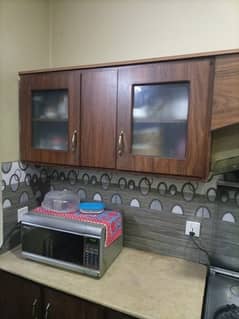urgent sale used kitchen cabinet condition 80% 03360007011