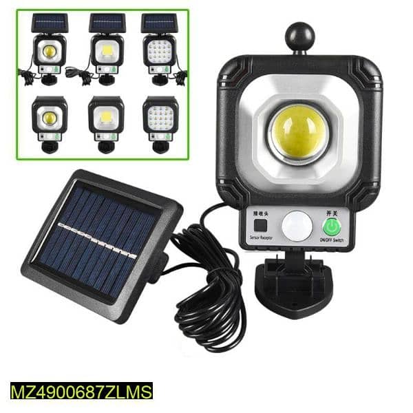 SOLAR RECHARGEABLE  SENSOR LIGHT 3