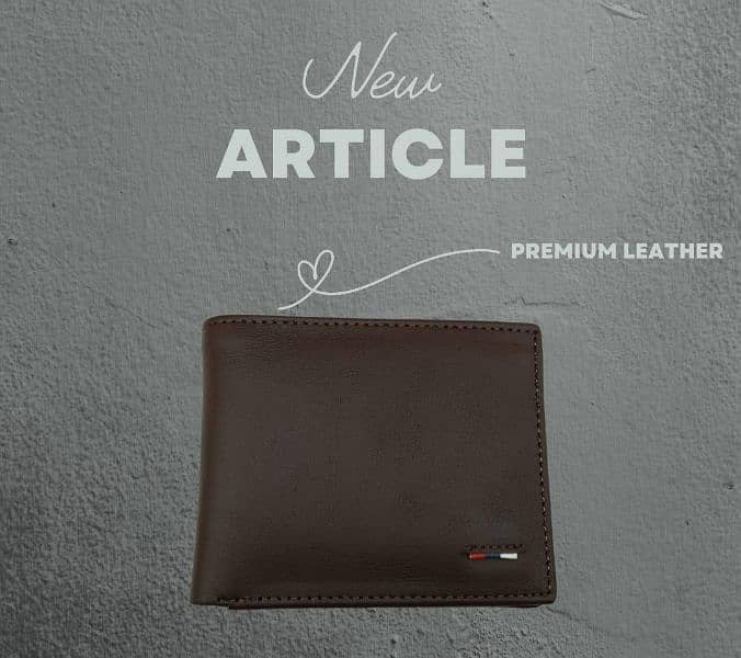 Men's Leather Bifold Wallet 0