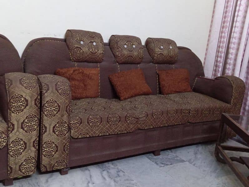 Sofa Set 3 seater, 2 seater and 1 seater 6