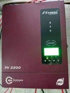 Fronus PV 2200 one month used with 7 year warranty