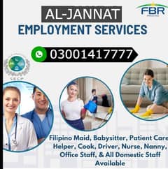 House maids , Helper, Patient care , Couple , Cook , Driver available
