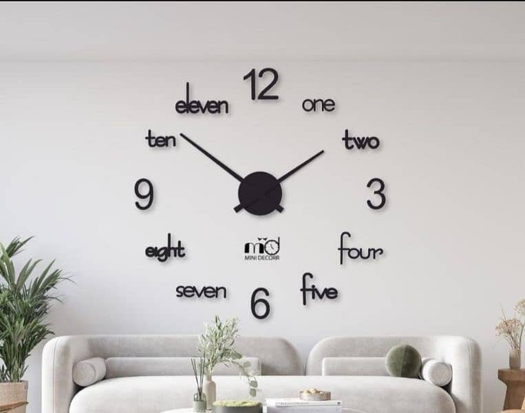 Beautiful Wood Wall Clock 0