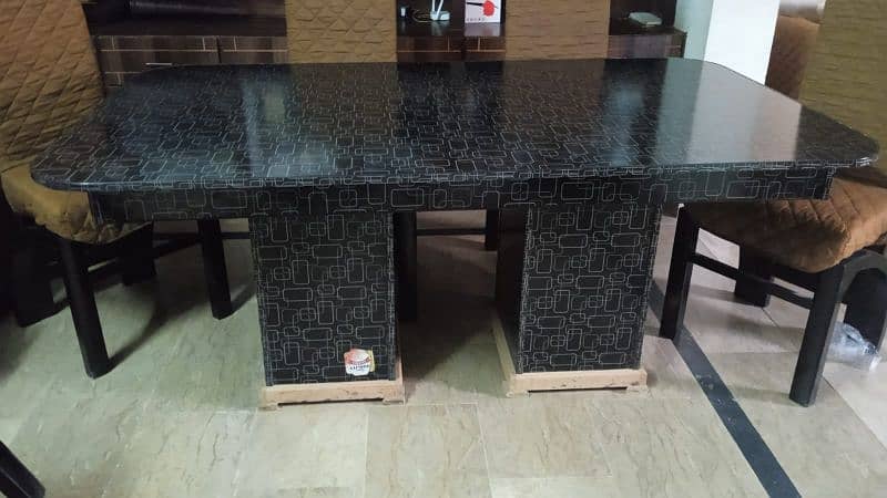 6 chairs dining table for sale 3