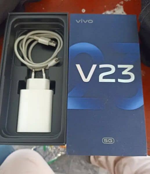 vivo v23 12+4/256 complete box 3