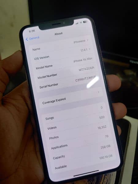 iPhone XS Max 256GB With Box 5