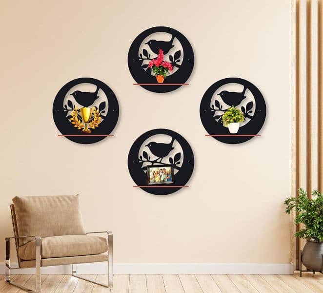 4 Birds wall hangings 0