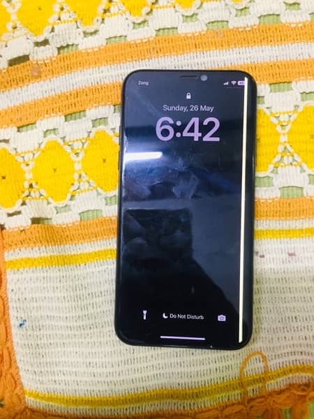 Iphone X NON PTA 64gb 6