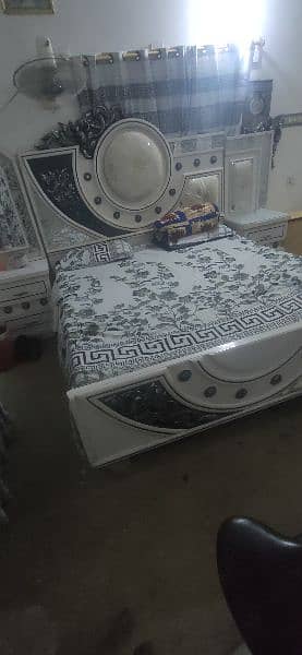 Double Bed with mattress dressing 5