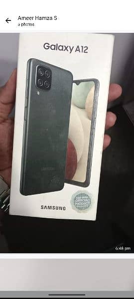 Samsung A12 4gb 64gb PTA approved 4