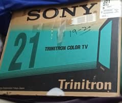 Sony TV, 21 inch 0