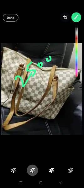 coded bag just like new . 3 time use. different price 2