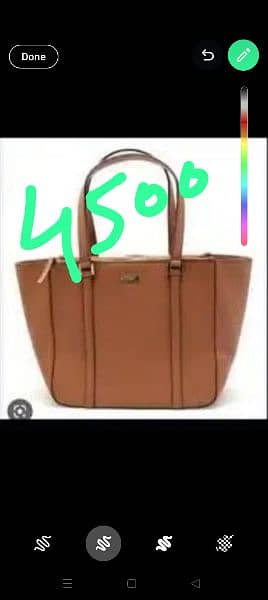 coded bag just like new . 3 time use. different price 4