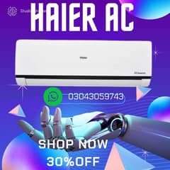 Haier all model all products available 03043059743 WhatsApp and call