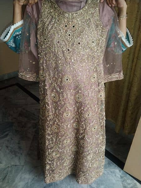 Bridal maxi with dupatta 0