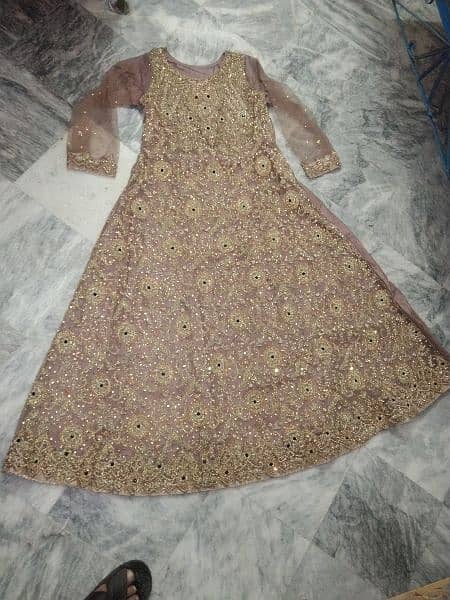 Bridal maxi with dupatta 2