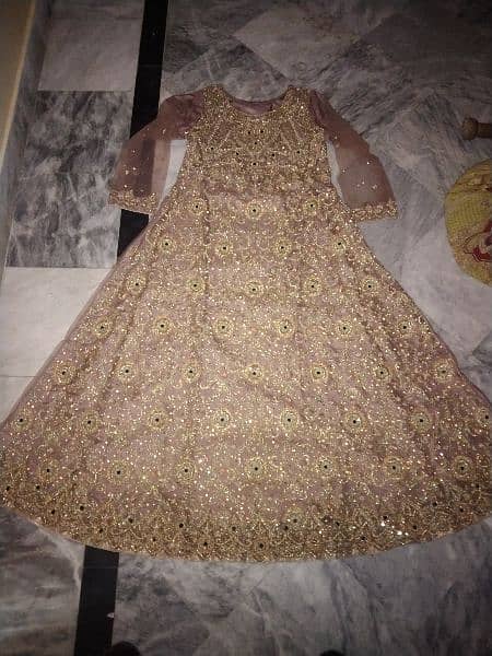 Bridal maxi with dupatta 4