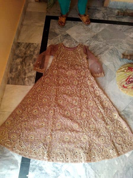 Bridal maxi with dupatta 5