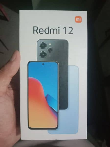 Home Use Mobile Redmi 12 Black Colour 0