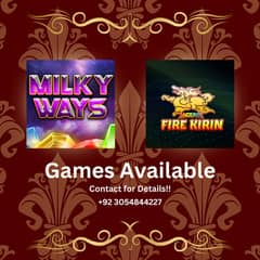 Cashier Accounts of Games Available!!