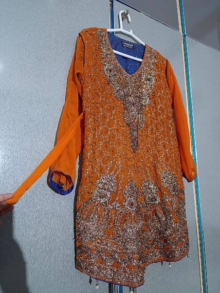 Gorgeous Lehanga,Long shirt full embroidered,Lehanga full embroidered 4