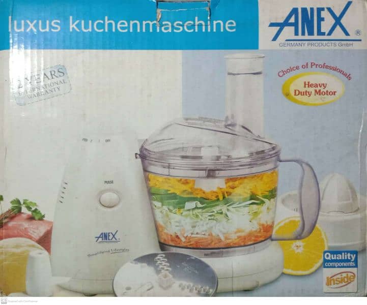 anex food processor 6