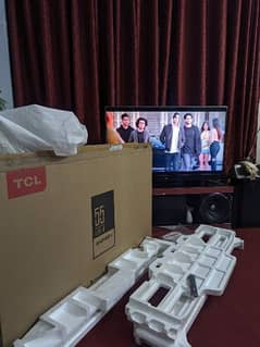TCL android TV UHD 55" 0