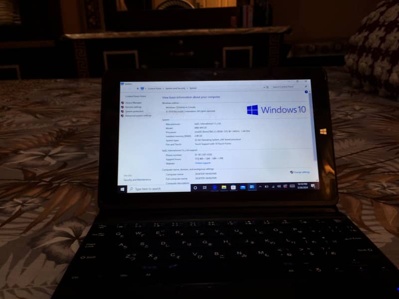 Windows Tablet with Keyboard 1