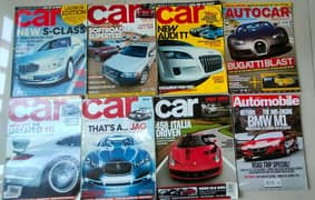 Urgent sell Set of 17 Collectable Car magazines for Rs 5000