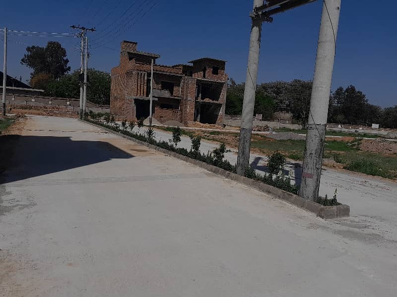 5 Marla Plot For Sale On Very Ideal Location Opp Askari 14 Main Gate 13