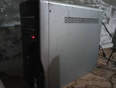 Gaming PC  with HP lcd Core i5 4th generation 4690 RX 570 GB 256 bit 0