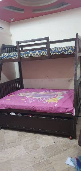 double iron bunk bed for adults 4