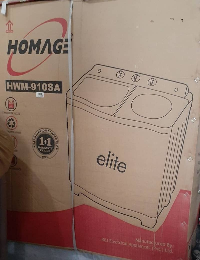 New Packed Homage Elite Semi Automatic Machine 9kg 2