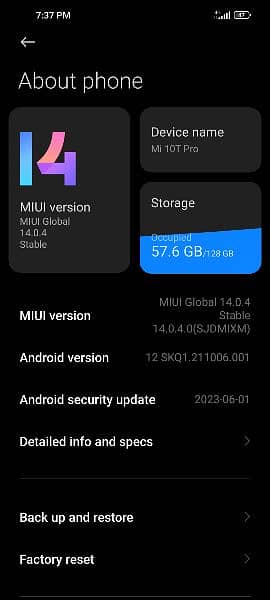 mi 10t pro.        10/9 condition ha koi masla ni ha bilkul saf mbl ha 2