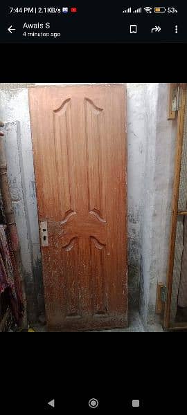 Kitchen/ Bathroom door Darwaza 2ft x 6ft 03094544889 1