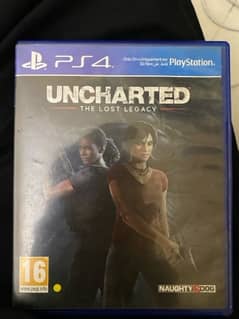 PS4 game uncharted lost legacy