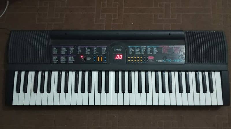 Excellent Condition casio piano CTK 480 with bag 5