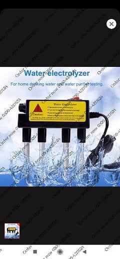 TDS Water Purifier Electrolyzer test / electrolysis of water to