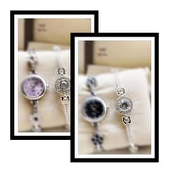 Ladies Jewellery Watch + Bracelet + Normal Box  Pr 0